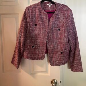 Pink Tweed Jacket